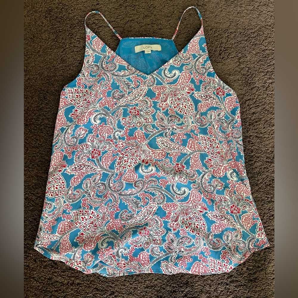 Women’s spaghetti strap blouse by Loft